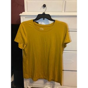 Super vibrant yellow blouse! Size large banana republic!